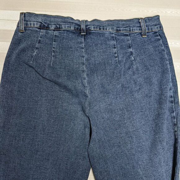 Soft Surroundings Straight Leg Jeans Medium M - Picture 5 of 7